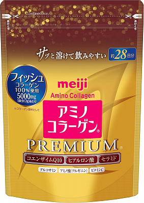 Коллаген премиум-класса Meiji Amino Collagen Premium на 28 дней
